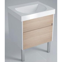Kerama Marazzi Тумба с раковиной BUONGIORNO 60 дуб, напольная