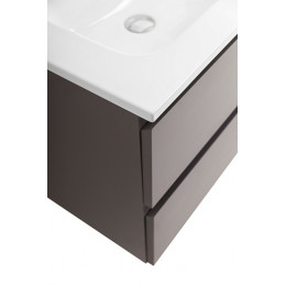 BelBagno Тумба с раковиной Kraft 120-2 подвесная Темно-Серый матовый с раковиной BB1200-2-ETL