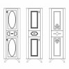 Водолей Пенал для ванной "Анжелика 40" F-2 L коричневый