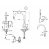 Смеситель для кухни Bravat Drop-D F748162C-2