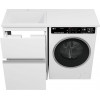 Misty Мебель для ванной с раковиной под стиральную машину Ингрид 120 L белая
