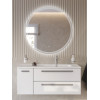 BelBagno Мебель для ванной Eco Cer-N 120-1 R bianco lucido CZR-8095-120-R ручки серые