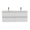 BelBagno Тумба с раковиной Kraft 120-2 Bianco Opaco