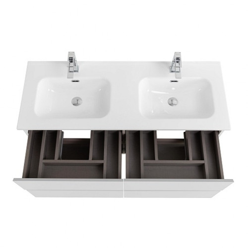 BelBagno Тумба с раковиной Kraft 120-2 Bianco Opaco