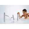 Смеситель Hansgrohe Talis Select E 110 71751000 без донного клапана, хром