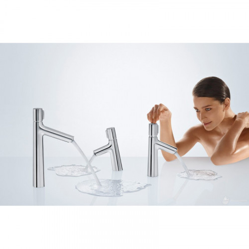 Смеситель Hansgrohe Talis Select E 110 71751000 без донного клапана, хром