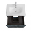 BelBagno Тумба с раковиной Uno mini 50 подвесная Голубой матовый с раковиной BB-8099-3-50