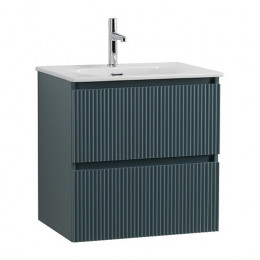 BelBagno Тумба с раковиной Uno mini 50 подвесная Голубой матовый с раковиной BB-8099-3-50