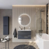 BelBagno Мебель для ванной Eco Cer-N 80 CZR-8095-80 grafito ручки матовые чёрные