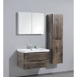BelBagno Пенал для ванной ANCONA-N 1700 L Rovere Moro