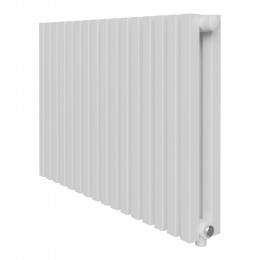 Трубчатый дизайн-радиатор Royal Thermo Shift Q30 VC2050 16 секций, белый, нижнее подключение