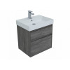 Aquanet Мебель для ванной Nova Lite 60 2 ящика, дуб рошелье