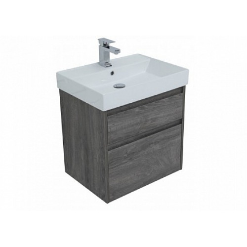 Aquanet Мебель для ванной Nova Lite 60 2 ящика, дуб рошелье