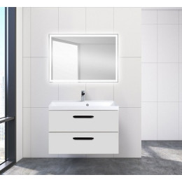 BelBagno Тумба с раковиной AURORA 900 Bianco Opaco