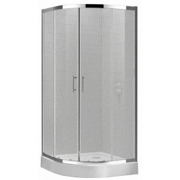 Cezares Душевой уголок ECO-O-R-2-80-P-Cr