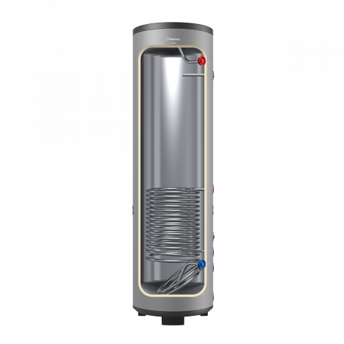 Бойлер косвенного нагрева из нержавейки Thermex Nixen 300 F (Combi)