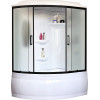 Royal Bath Душевая кабина ALP RB 150ALP-C-BL-R 150x100 R стекло матовое профиль черный матовый