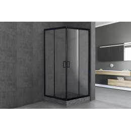 Royal Bath Душевой уголок RB 90HPD-T-BL 90х90х185
