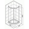 Appollo Душевой уголок TS-0515III L