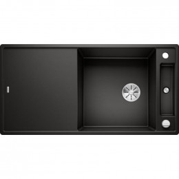 Кухонная мойка Blanco Axia III XL 6 S 525857, черный, разделочная доска из безопасного стекла