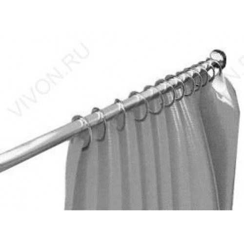 Aquanet 156494 Прямой карниз для ванны 150 см