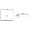 BelBagno Накладная раковина BB1321 49 см