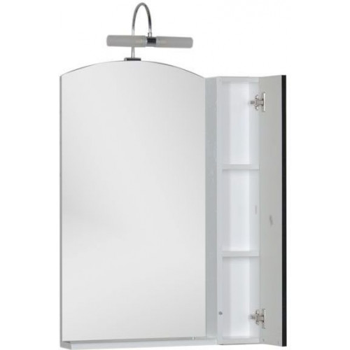 Зеркало-шкаф Aquanet Асти 65 00180076 черный