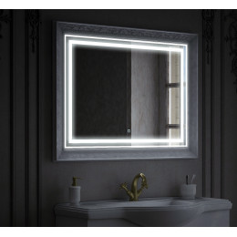 Зеркало Corozo Классика 120 LED SD-00000815,белый