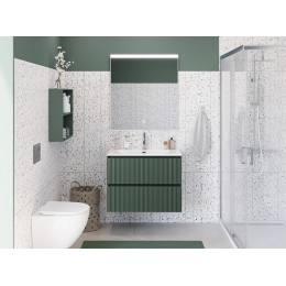 BelBagno Тумба с раковиной Uno mini 100 подвесная Еловый матовый с раковиной BB-8099-3-100