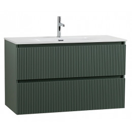 BelBagno Тумба с раковиной Uno mini 100 подвесная Еловый матовый с раковиной BB-8099-3-100