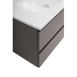 BelBagno Тумба с раковиной Kraft 90 подвесная Темно-Серый матовый с раковиной BB-8099-90