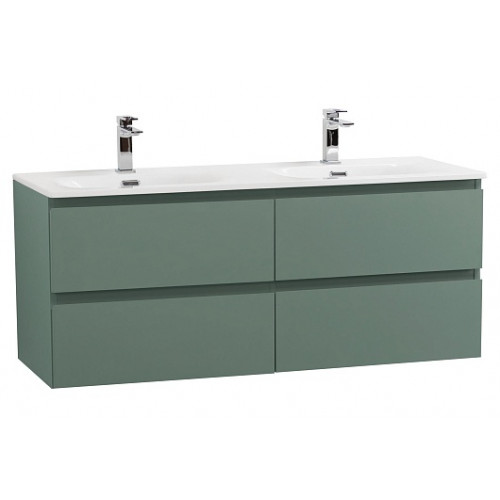 BelBagno Тумба с раковиной Kraft 120-2 подвесная Еловый матовый с раковиной BB-8099-120-2