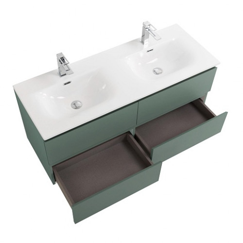 BelBagno Тумба с раковиной Kraft 120-2 подвесная Еловый матовый с раковиной BB-8099-120-2