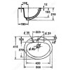 Jacob Delafon Раковина Ovale Minima E1358