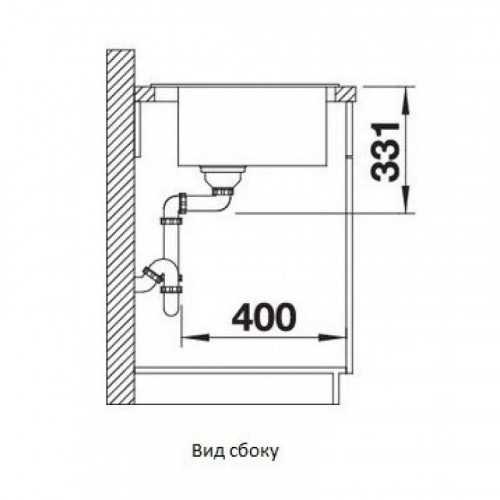 Кухонная мойка Blanco Pleon 6, кофе