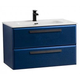 BelBagno Мебель для ванной Eco Cer-N 80 CZR-8095-80 sapfiro ручки матовые чёрные