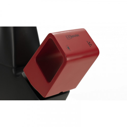 Смеситель для кухни Lemark Soul LM6008BR черный/красный
