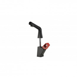 Смеситель для кухни Lemark Soul LM6008BR черный/красный