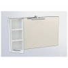Зеркальный шкаф Aquanet Данте 110 L 00212373, белый