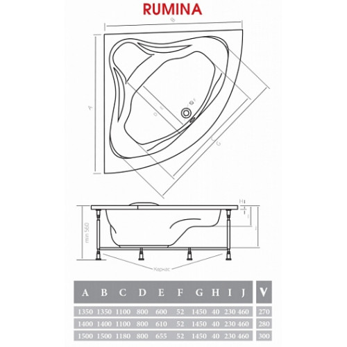 Alpen Фронтальный экран Rumina 135x135