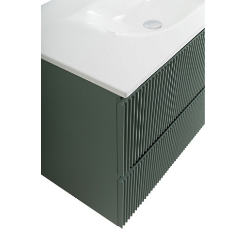 BelBagno Тумба с раковиной Uno 100 подвесная Еловый матовый с раковиной BB-8099-100