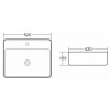 BelBagno Накладная раковина BB1367 52 см