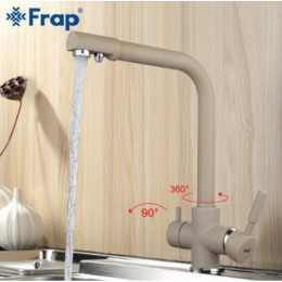 Смеситель для кухни Frap F4352-20 бежевый