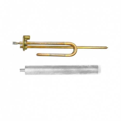 Комплект ТЭН 1,2кВт (1200Вт) RCA для водонагревателя Ariston + анод, 3401240K1