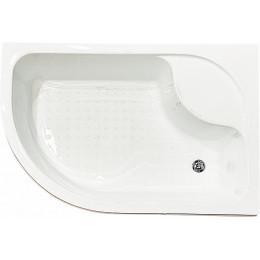 Royal Bath Душевой уголок RB 8120BK-T-BL 120х80х200 R
