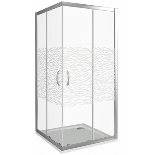 Good Door Душевой уголок INFINITY CR- 80-W-CH