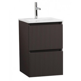 BelBagno Тумба с раковиной Uno mini 40 подвесная Темно-Серый матовый с раковиной BB-8099-3-40