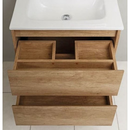 BelBagno Тумба с раковиной KRAFT 600 Rovere Nebrasca Nature