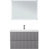 Aquanet Мебель для ванной Джейн 2.0 120 Flat подвесная графит матовый