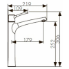 Смеситель для раковины Kaiser Stick 49133 хром
